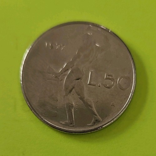 Moneta lire vulcano - 50,