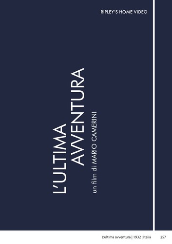 Ultima avventura - avventura, l'
