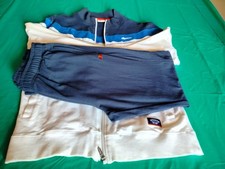 TUTA ELLESSE UOMO DONNA unisex BIANCA BLU TAGLIA M BELLISSIMA MORBIDA