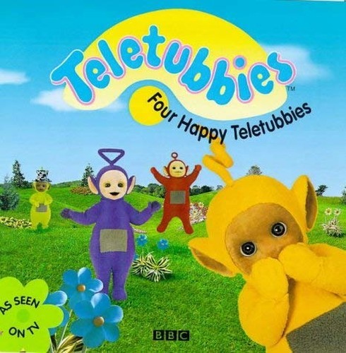 Teletubbies four happy - teletubbies-,