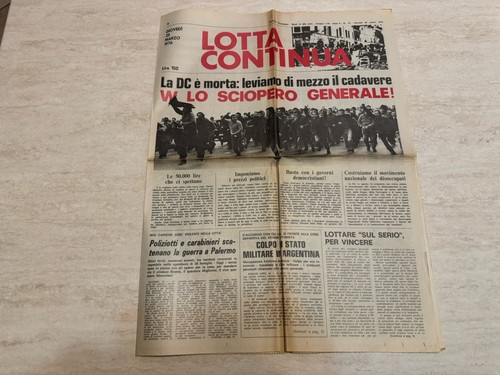 Giornale originale lotta - originale,