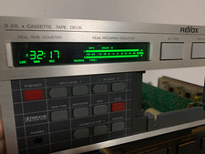 REVOX B215 B215S B215E STUDER A721 TapeDeck per schermo display LED!