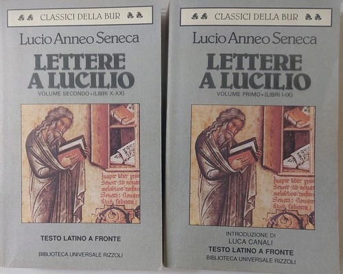 Lettere lucilio due - due, volumi