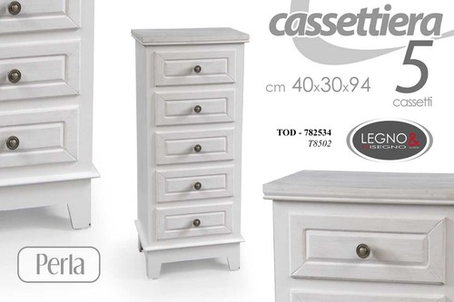 Cassettiera cassetti - cassettiera, 5