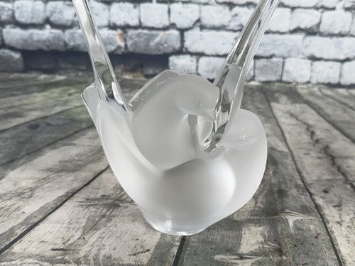 Lalique large entwined doves - lalique,