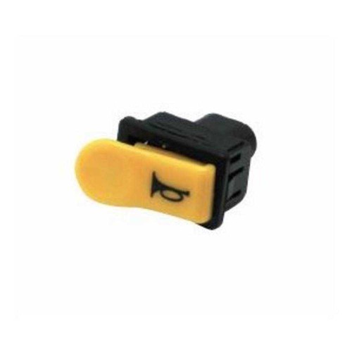 Pulsante claxon giallo piaggio - claxon,