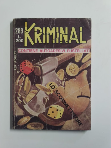 Fumetto kriminal originale - kriminal,