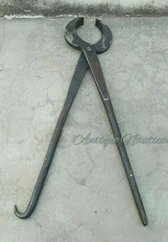 Antique style tong heavy iron - style,