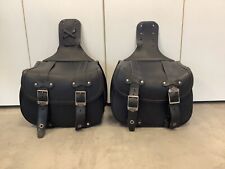 Borse Laterali In Cuoio Per Kawasaki VN 900