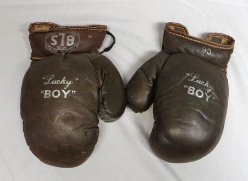Raro guantone boxe vintage - da,