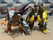 Action Figure Metal Greymon 20cm Digimon Adventure, Statua War Greymon 22cm