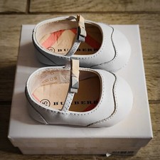 Ballerine Neonata BURBERRY Nr 15 MAI USATE  Scarpe Scarpine Neonati Neonato