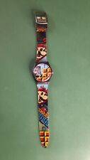 Orologio Nintendo 1993 Super Mario Bros Seiko serie gig in ottime condizioni
