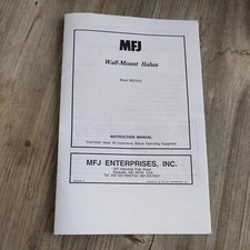 MFJ-2912 Manuale istruzioni