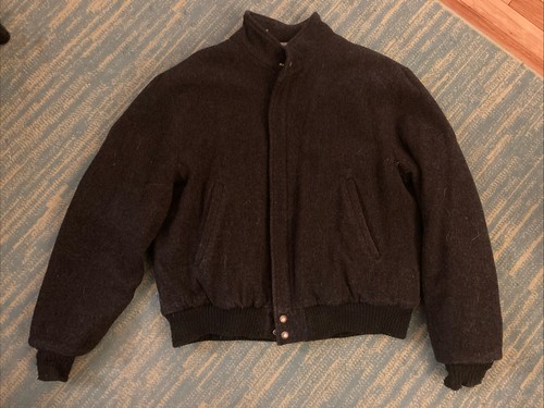 Giacca bomber lana vintage