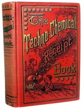 Antique CHEMICAL COOKBOOK