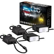 Luci LED laser a rete quadrata adatte per DC12-85V moto/auto/camion/SUV