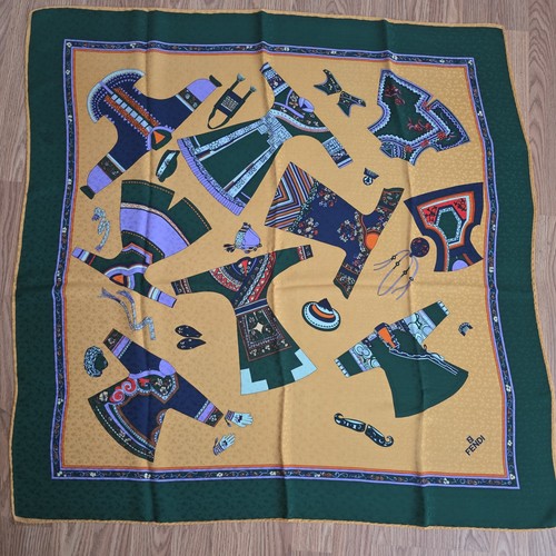 Sciarpa seta vintage - , fendi