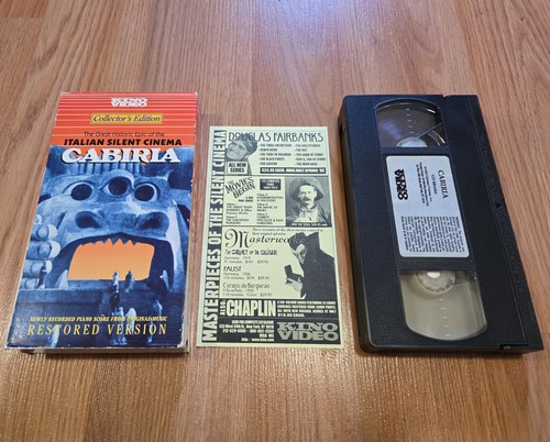 Cabiria 1914 vhs - cabiria,