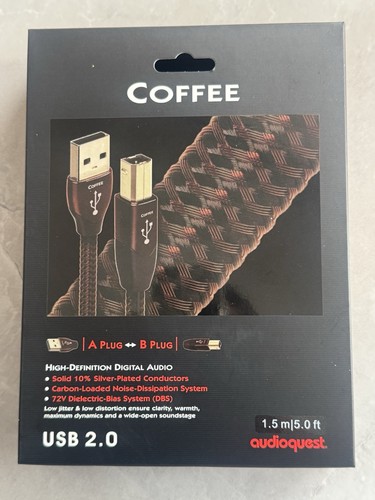 Audioquest caffè usb b - usb,