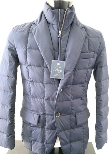 Giubbotto uomo fay blu scuro - fay,