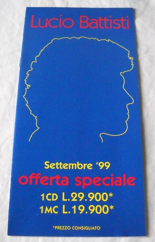 Lucio battisti catalogo - catalogo, bmg
