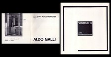 Mostra n.68 ALDO GALLI. Vismara Arte Contemporanea - Milano.
