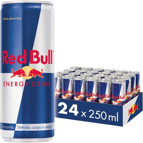 Red bull energy drink - red,