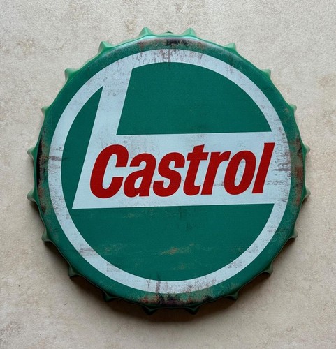 Insegna parete castrol - insegna, da