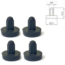 Serie 4 gommini griglie piani cottura Whirlpool Ignis paracolpi antigraffio