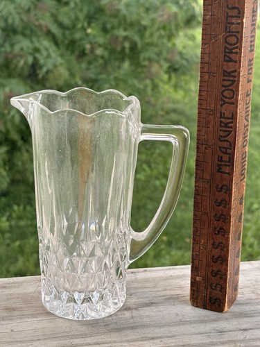 Antica brocca tankard vetro