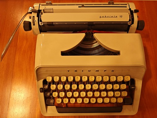 Macchina scrivere triumph - macchina, da