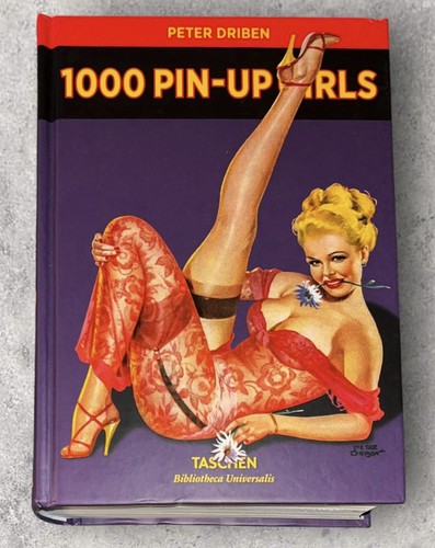 1000 pin girls - pin-up, (hardback)