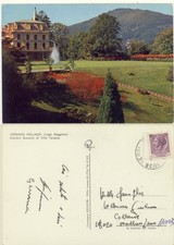 VERBANIA -PALLANZA -LAGO MAGGIORE -GIARDINI BOTANICI DI VILLA TARANTO CARTOLINA