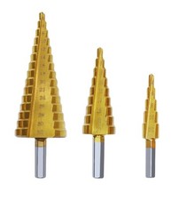 3 Punte Coniche a Gradino