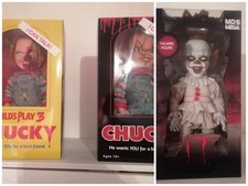 3 Modelli Mezco, 2 Chucky E 1 IT. Omaggio Un IT Scala 1/16. Bellissimi.