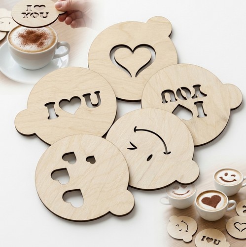 Set stencil per - di, 5