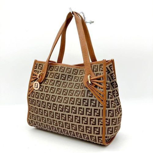 Fendi tote bag zucca tela - tote,