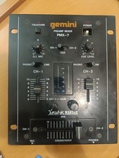 Gemini pmx mixer - mixer, preamp