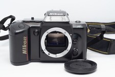 Reflex argentique AF NIKON F-401/N4004 35mm Analog SLR Camera + BOUCHON/SANGLE