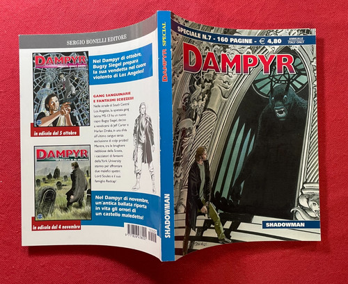Dampyr speciale shadowman - -,