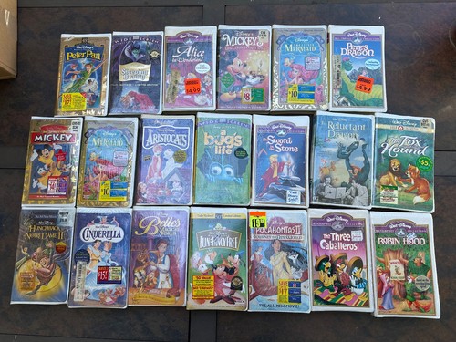 Sealed disney vhs - sealed,