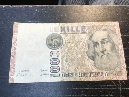 1982 italy 1000 - 1982, note