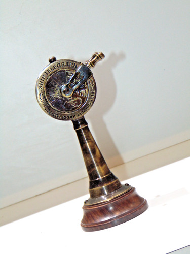 Antico telegrafo ottone - telegrafo,