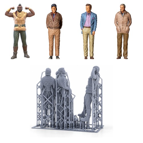 Set personaggi eroi tutti - set,
