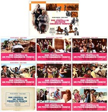 DUE FRATELLI IN UN POSTO CHIAMATO TRINITA' POSTER FOTOBUSTE 8+1 SOGG. LOBBY CARD