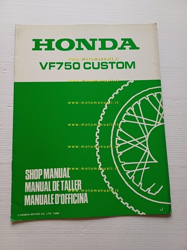 Honda 750 custom - honda, vf