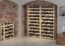 Portabottiglie in legno per