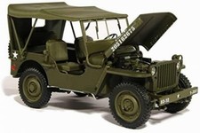 Jeep Willys Fermée Militaire