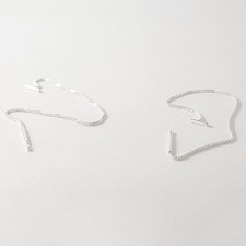 Coppia catena nappa - , filo